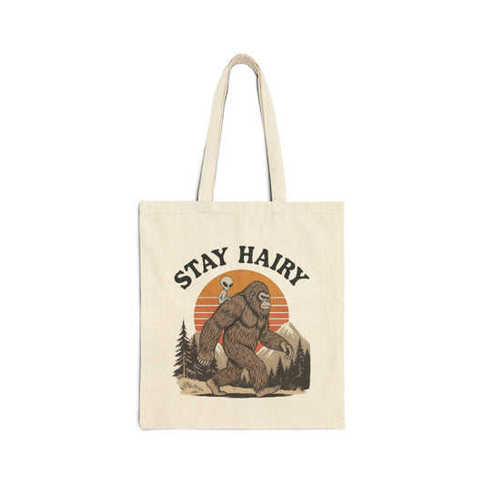 Stay Hairy Tote Bag