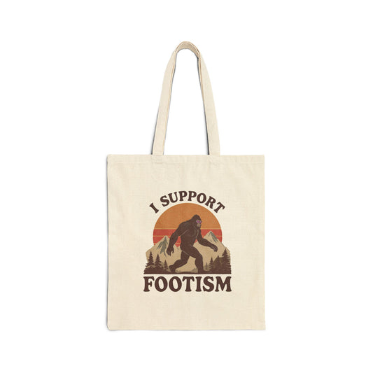 I Support Footism Tote Bag
