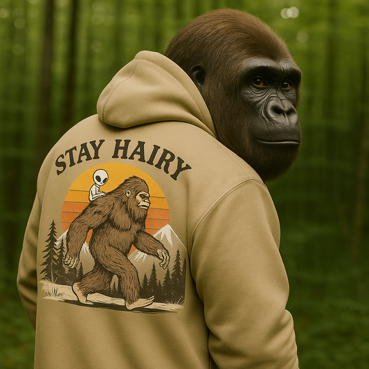 Stay Hairy Hoodie